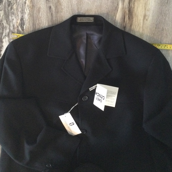 Giorgio Sappini Italy Casual Wool Sport Blazer Jacket 44T Tall - Picture 15 of 15